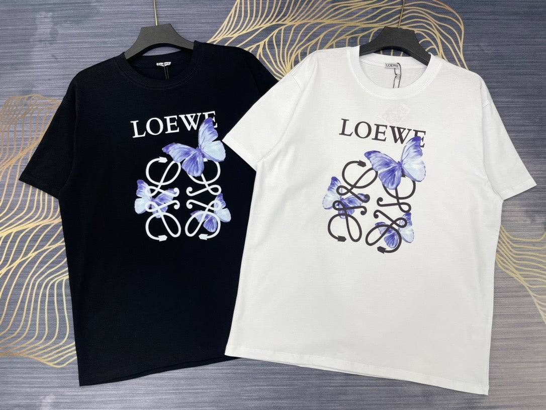 【初夏新作】loewe ロエベ 新作 文字 ロゴ 半袖 Tシャツ メンズ レディース 同項目