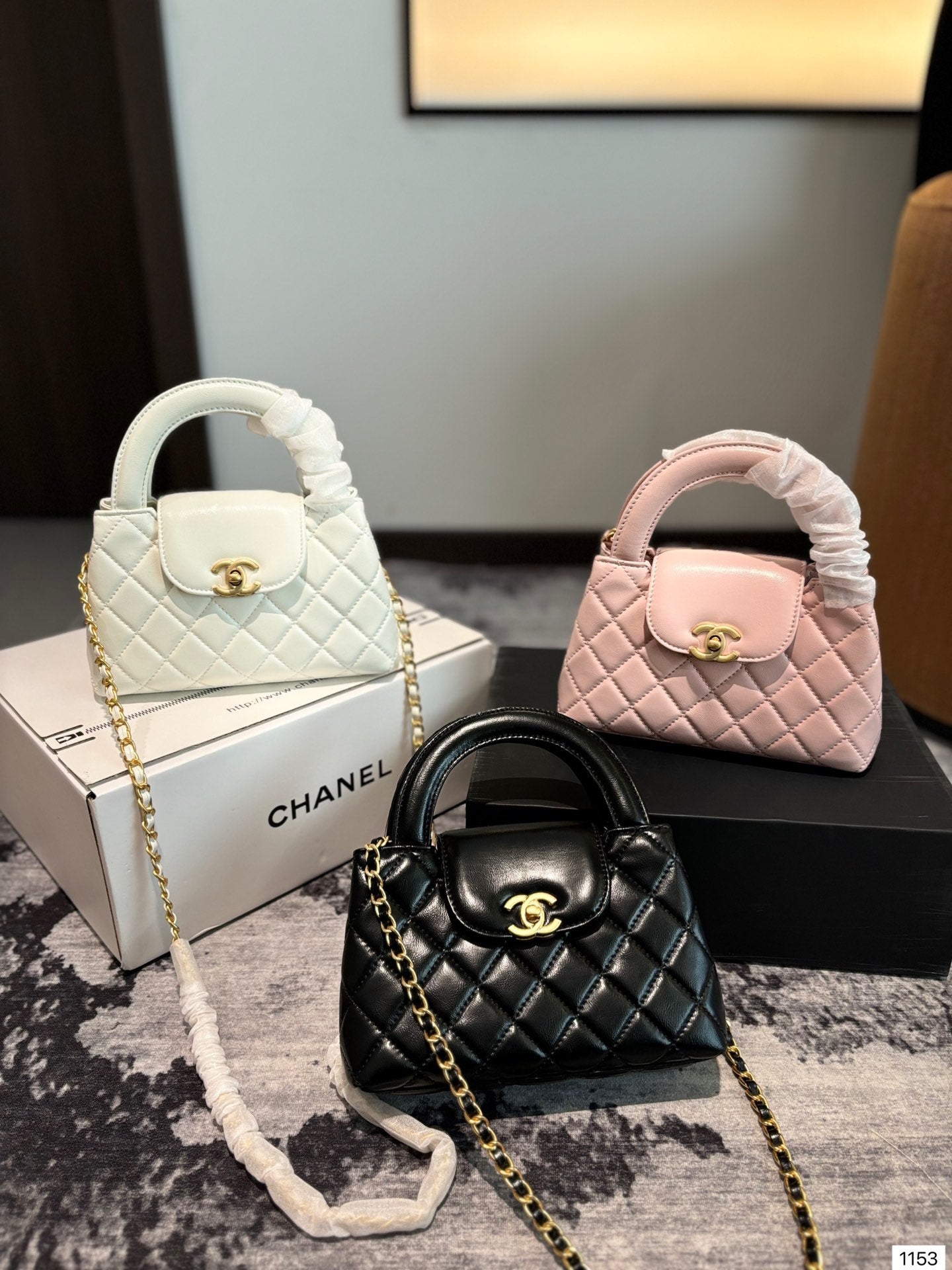 《人気★》CHANEL 24A ケリーバック ハンドバッグ 3色